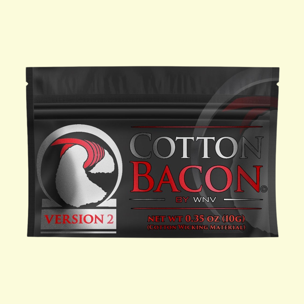 Prírodná vata Wick N Vape Cotton Bacon V2 (10ks)