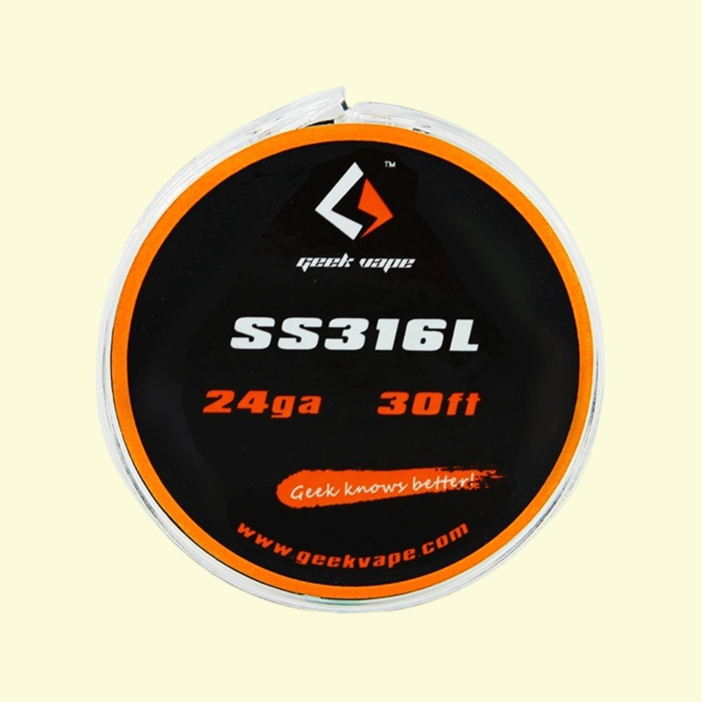 SS316L - odporový drôt 0,5mm 24GA (10m) - GeekVape
