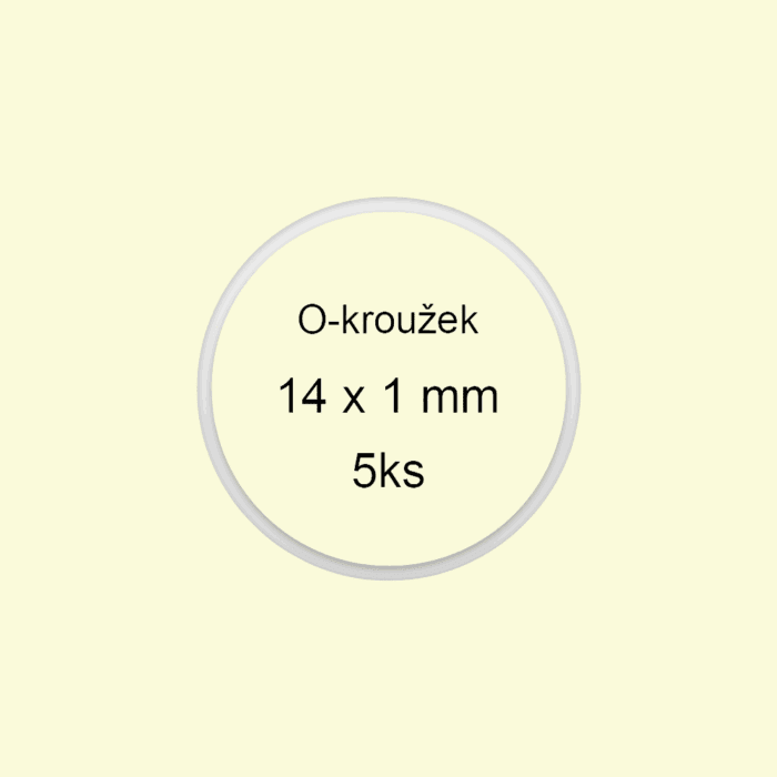 Sada O-krúžkov / tesnenia 14x1 mm (5ks)
