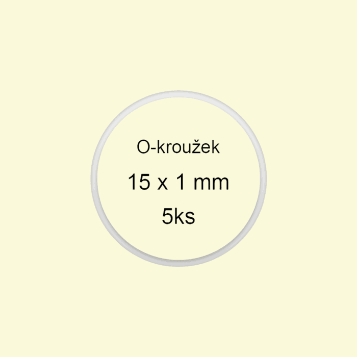 Sada O-krúžkov / tesnenia 15x1 mm (5ks)