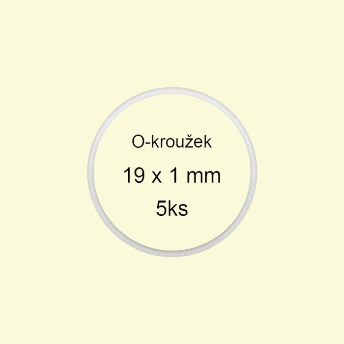 Sada O-krúžkov / tesnenia 19x1 mm (5ks)