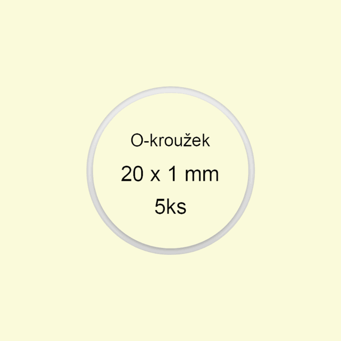 Sada O-krúžkov / tesnenia 20x1 mm (5ks)