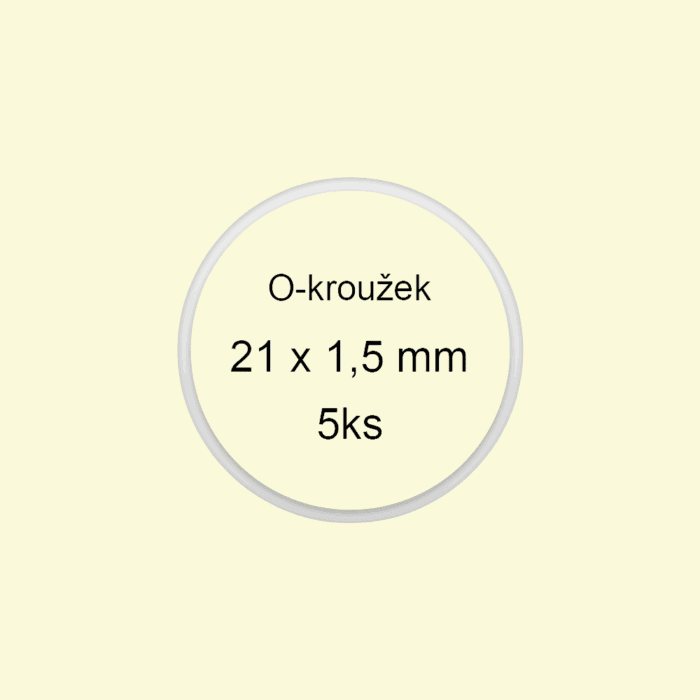 Sada O-krúžkov / tesnenia 21x1,5 mm (5ks)