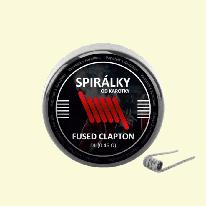 Špirálky od Karotky - DL Fused Clapton 0,46ohm (10ks)