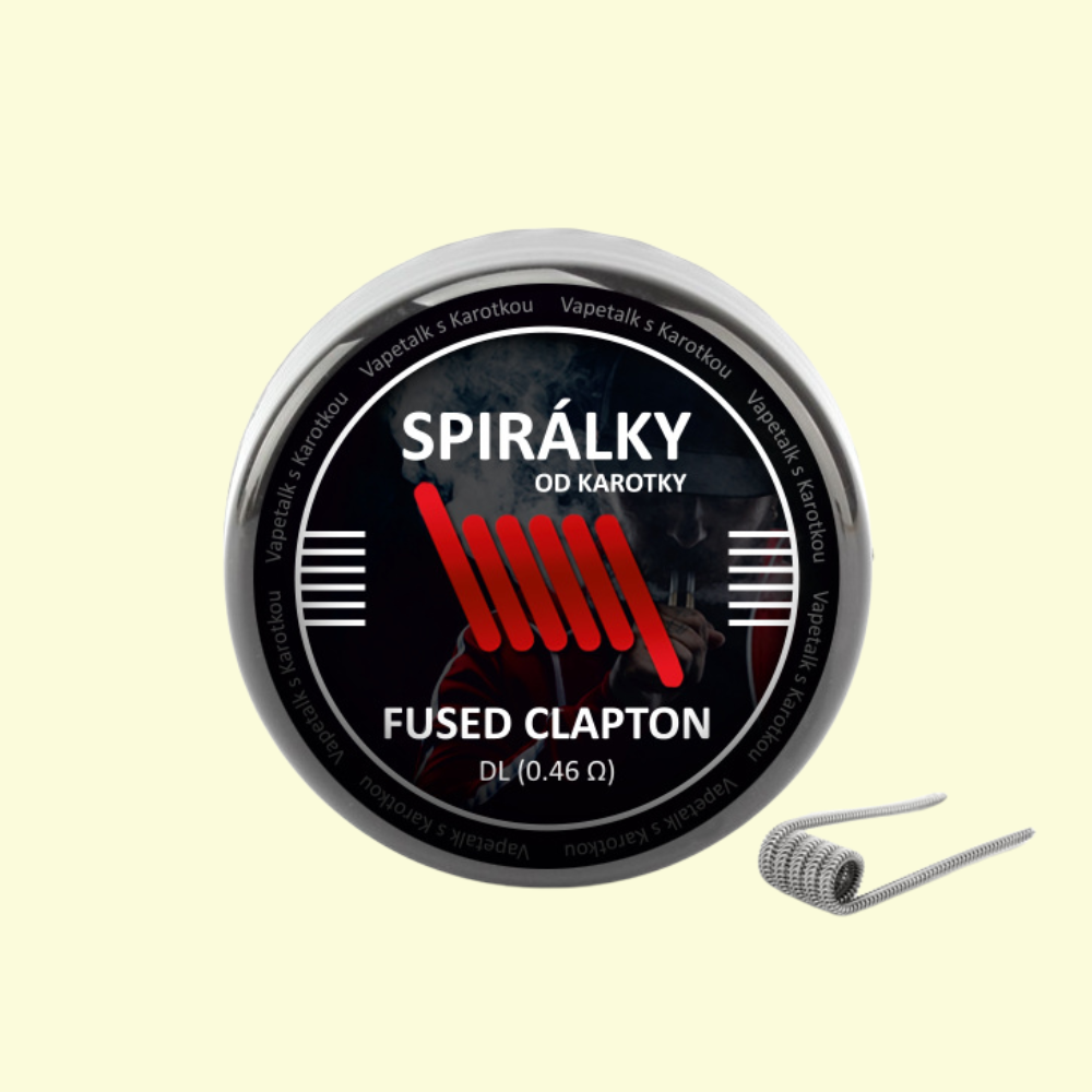 Špirálky od Karotky - DL Fused Clapton 0,46ohm (10ks)