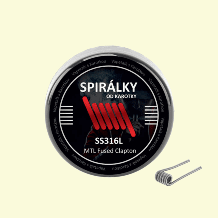 Špirálky od Karotky - MTL Fused Clapton 0,5ohm (10ks)