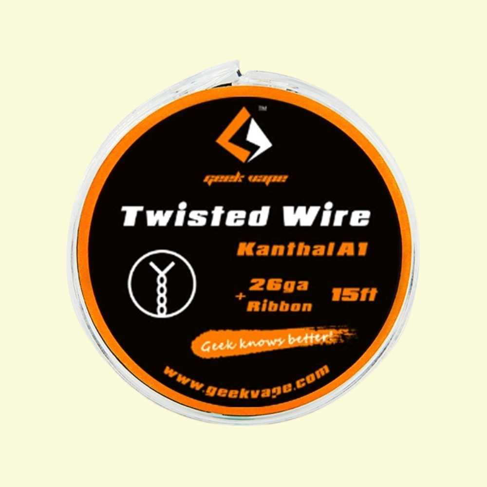 Twisted Kanthal A1 - odporový drôt 26GA + Ribbon (5m) - GeekVape