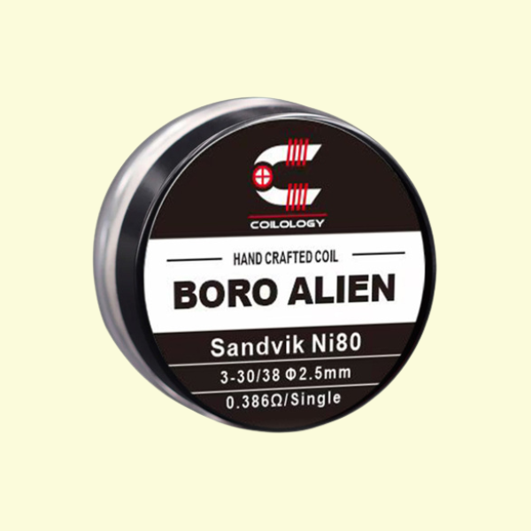 Predmotané spirálky Coilology Handcrafted Sandvik Alien Ni80 (2ks)