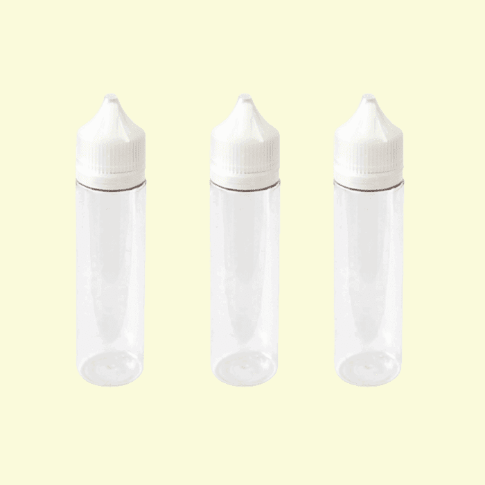Úzka unicorn fľaštička s kvapkadlom 60ml (3ks)