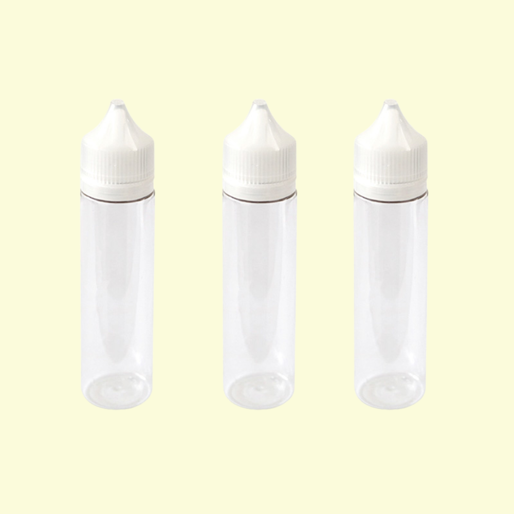 Úzka unicorn fľaštička s kvapkadlom 60ml (3ks)