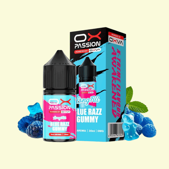 Oxva OX Passion - Blue Razz Gummy Longfill 6ml