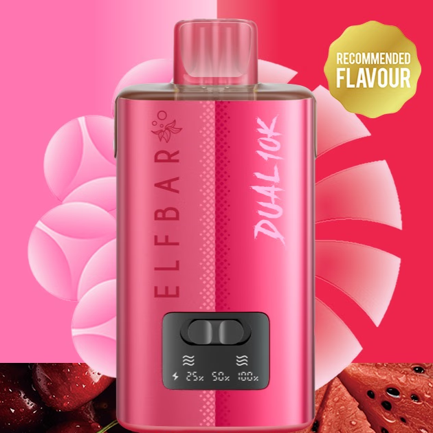 Elfbar Dual 10K Special Edition: Cherry - Watermelon