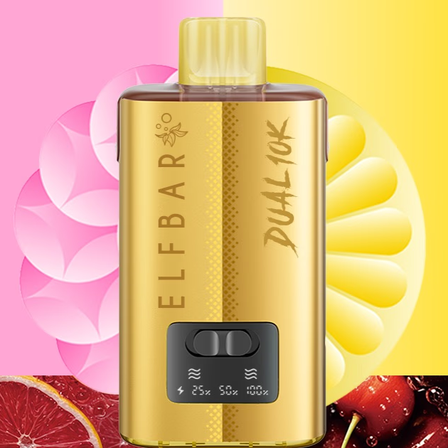 Elfbar Dual 10K Fizzy Edition: Pink Lemonade - Cherry Cola