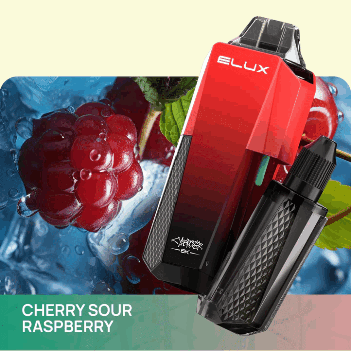 Elux Cyberover 6K - Cherry Sour Raspberry