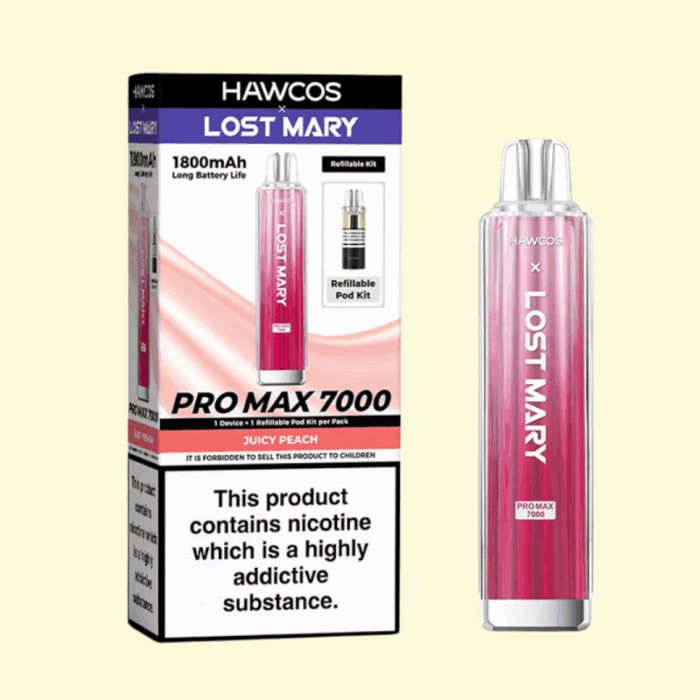 Lost Mary Hawcos Pro Max 7K - Juicy Peach
