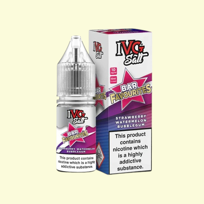 IVG Bar Favourites - Strawberry Watermelon Bubblegum (10mg)