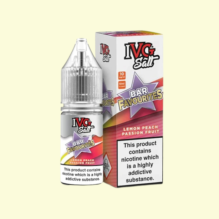 IVG Bar Favourites - Lemon Peach Passion Fruit (10mg)