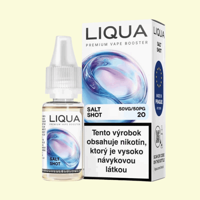 Liqua Salt Shot - 50/50 10ml (20mg) nicotine booster