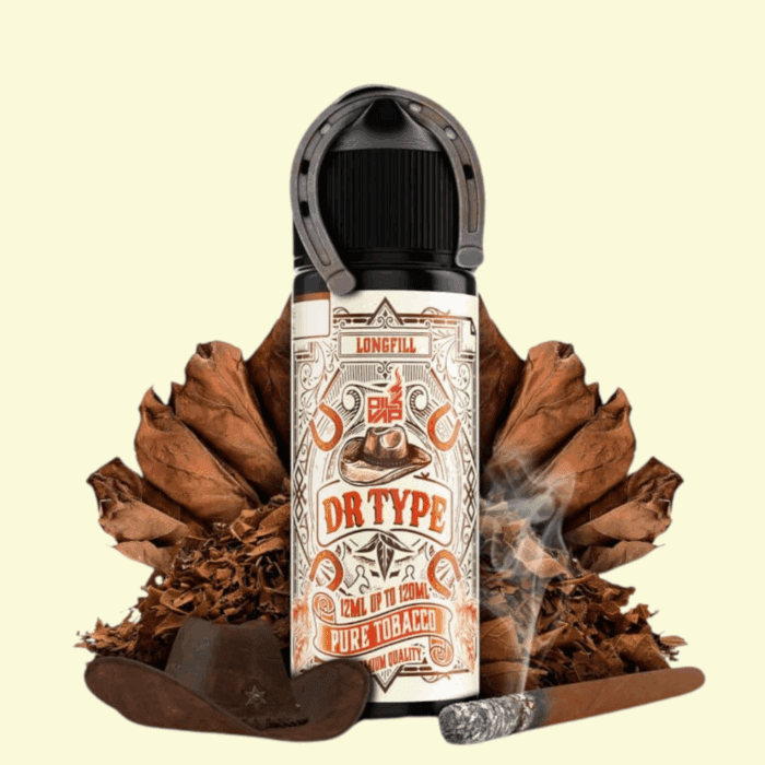 Pure Tobacco Dr Type Longfill 12ml - Oil4Vap