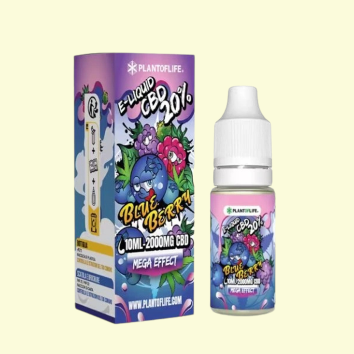 Plant Of Life CBD E-liquid 20% - Blueberry