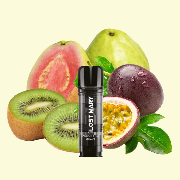 Lost Mary Tappo Predplnený pod - Kiwi Passion Guava