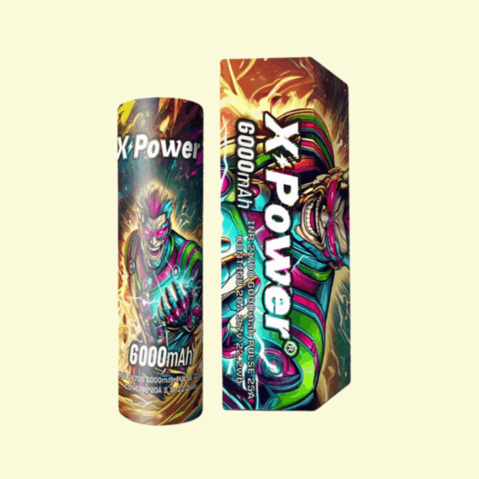 X Power 21700 Li-ion 25A (6000mAh) (1ks) Bateria