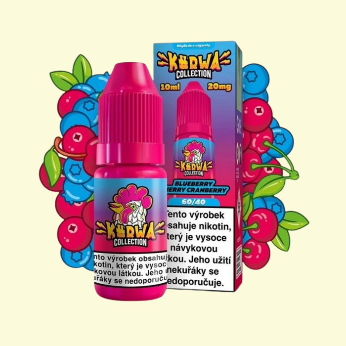 E-liquid Kurwa Collection - Blueberry Cherry Cranberry