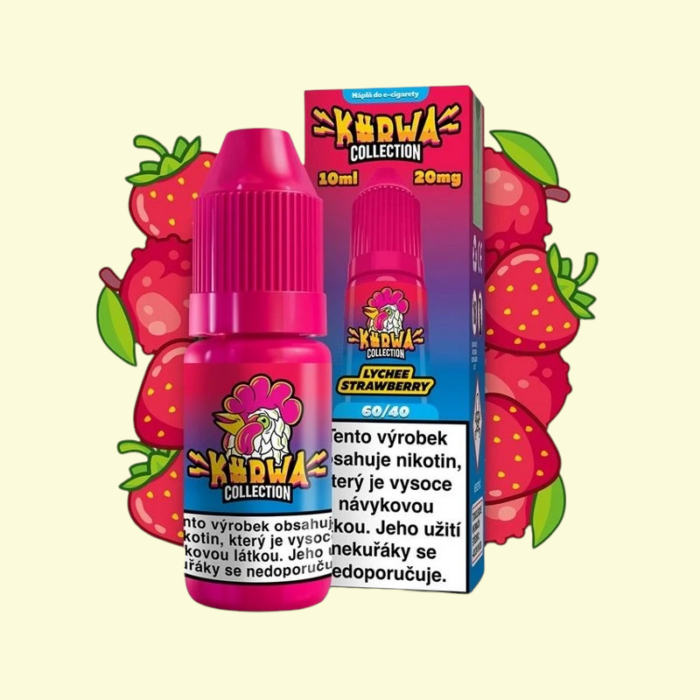 E-liquid Kurwa Collection - Lychee Strawberry