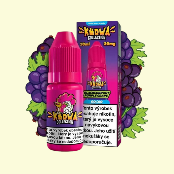 E-liquid Kurwa Collection - Blackcurrant Purple Grape