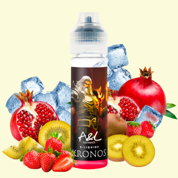 A&L Shortfill - Kronos Ultimate (Ľadové granátové jablko a kiwi) 50ml