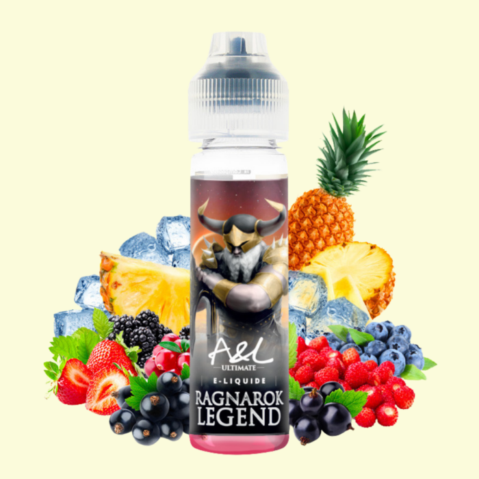 A&L Shortfill - Ragnarok Legend Ultimate (Ľadový lesný ovocný ananás) 50ml