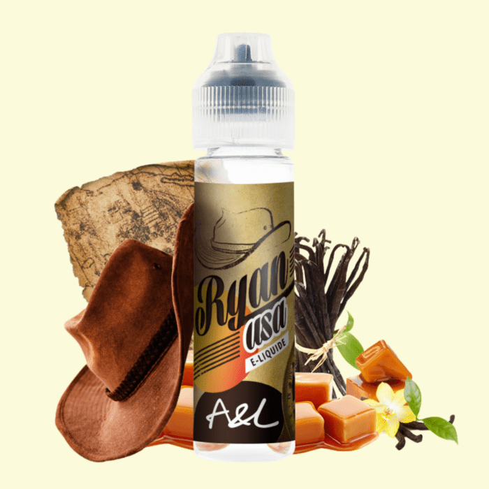 A&L Shortfill - USA Ryan (Klasického blond tabaku) 50ml