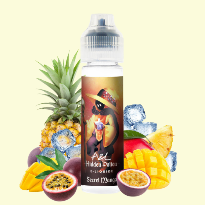 A&L Shortfill - Secret Mango Hidden Potion (Ľadové Mango Marakuja Ananás) 50ml