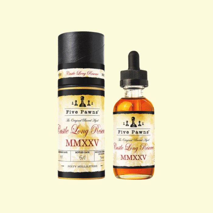 Five Pawns - Castle Long Reserve 2025 Limited Edition Shortfill (50ml)