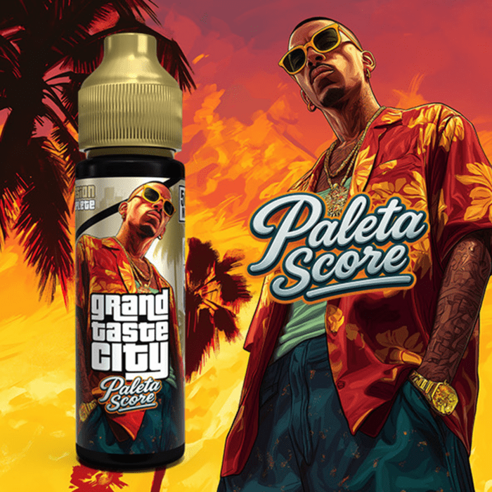 Grand Taste City - Paleta Score (ananás, jahoda, guava) Shortfill 50 ml