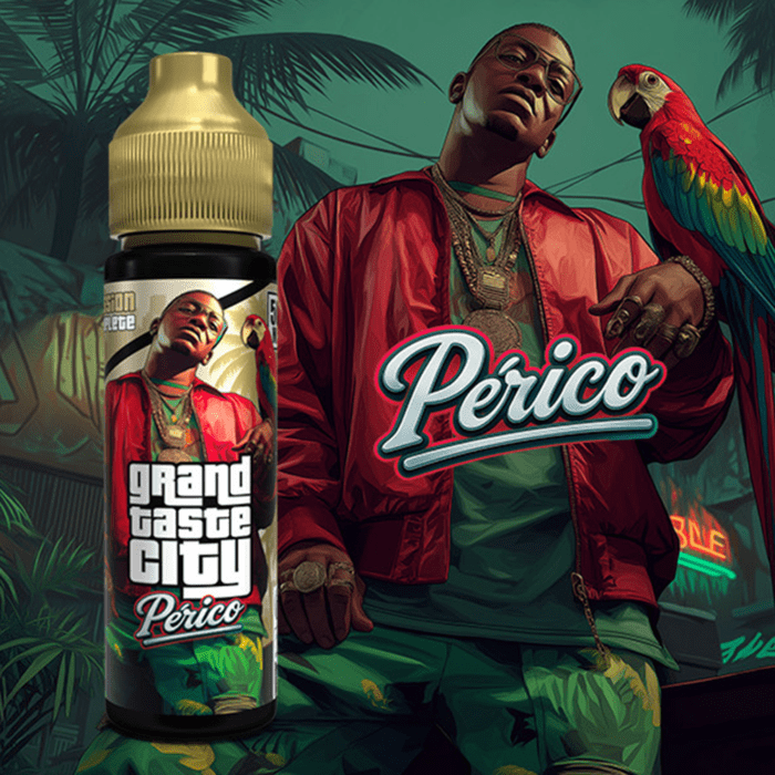 Grand Taste City - Périco (jahoda, liči, marakuja) Shortfill 50 ml