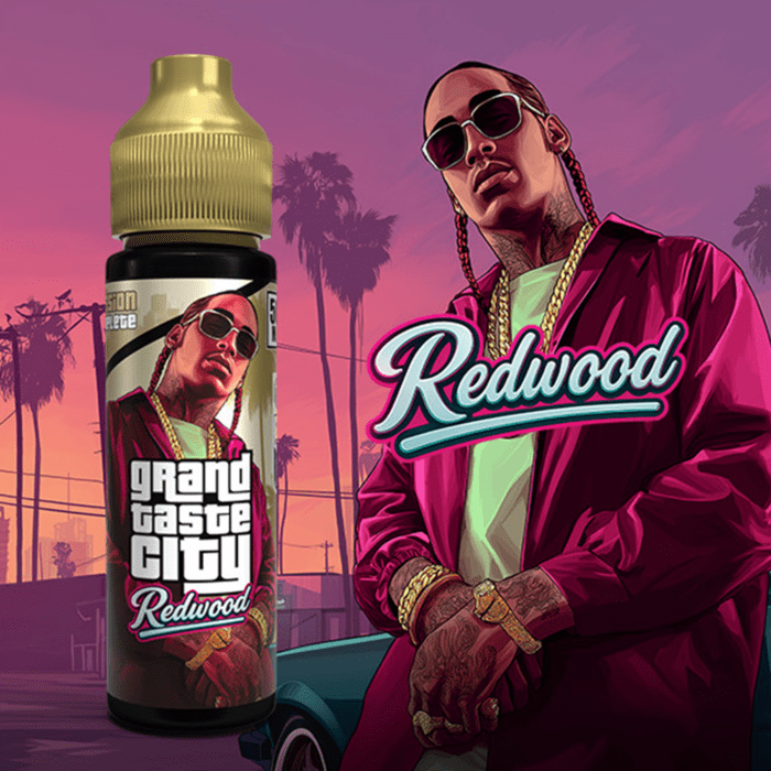 Grand Taste City - Redwood (černice, maliny, citrón) Shortfill 50 ml