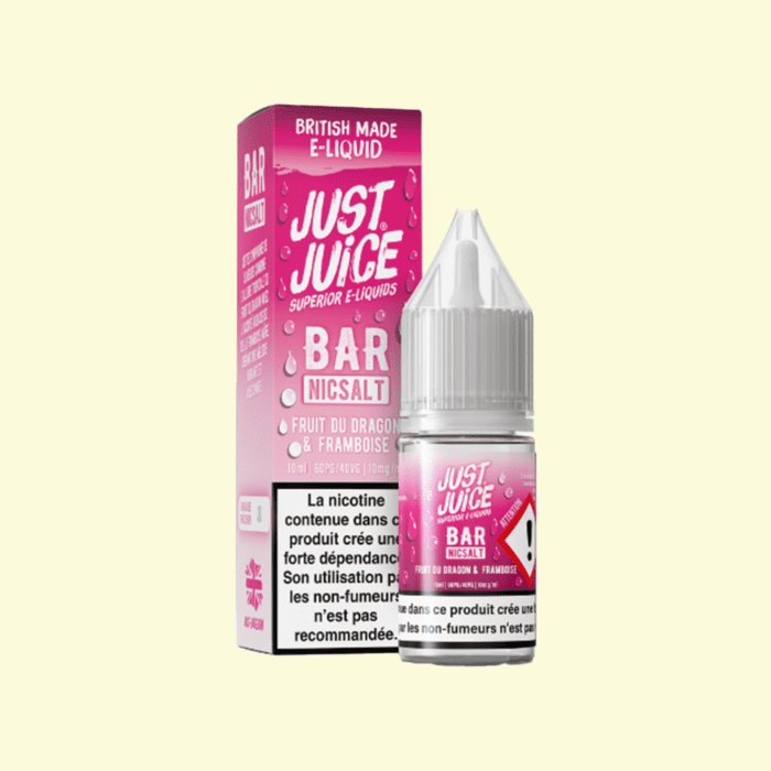 Just Juice Bar Salt - Dragon Fruit & Raspberry E-liquid 10ml
