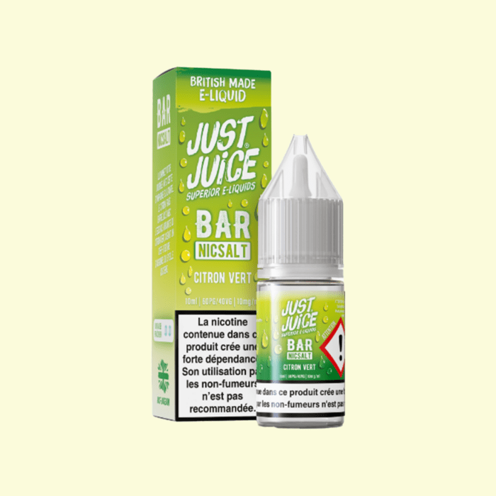 Just Juice Bar Salt - Lemon & Lime E-liquid 10ml