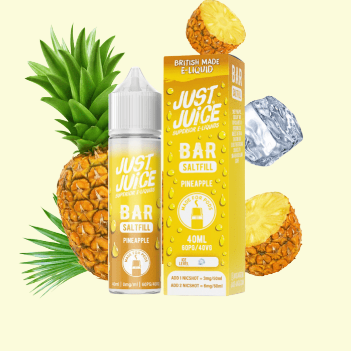 Just Juice Bar Shortfill - Pineapple (Ananas) 40ml
