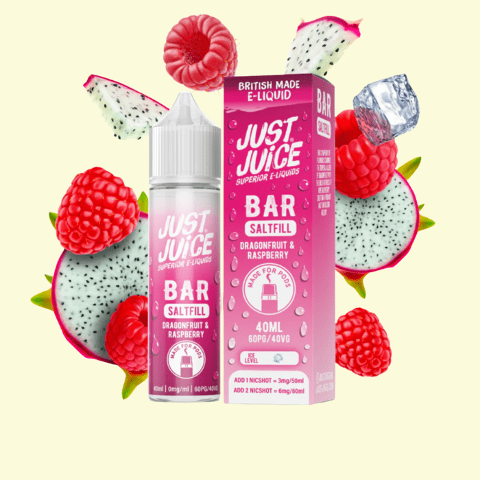 Just Juice Bar Shortfill - Dragonfruit & Raspberry (Dračie ovocie a malina) 40ml