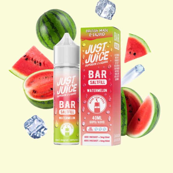 Just Juice Bar Shortfill - Watermelon (Vodný melón) 40ml