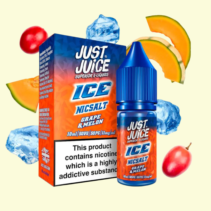 Just Juice Salt – ICE Grape & Melon e-liquid 10ml
