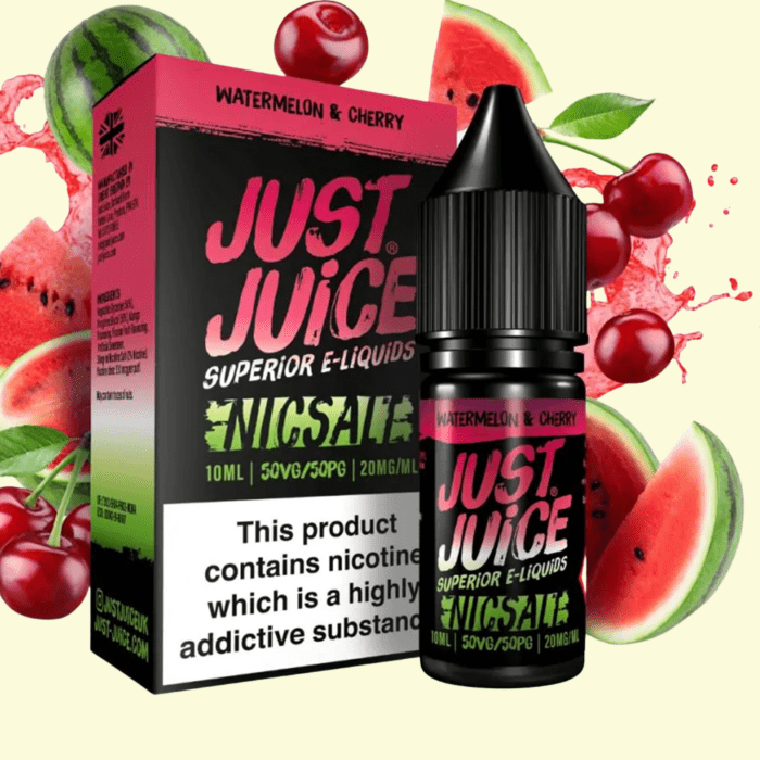 Just Juice Salt – Watermelon & Cherry e-liquid 10ml