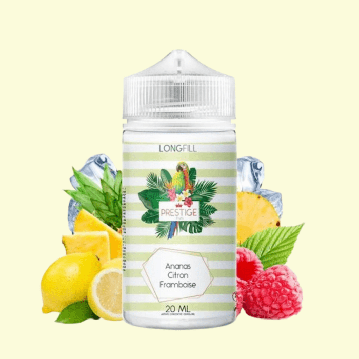 Prestige Fruits - Ananas Citron Framboise (Ananás Citrón Malina) Shake and Vape 20/120ml