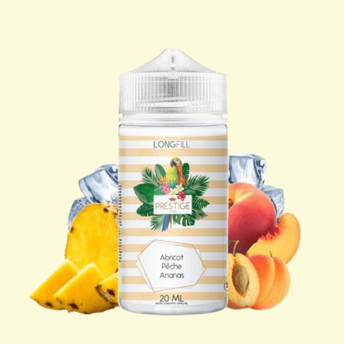 Prestige Fruits - Abricot Pêche Ananas (Marhuľa, broskyňa, ananás) Shake and Vape 20/120ml