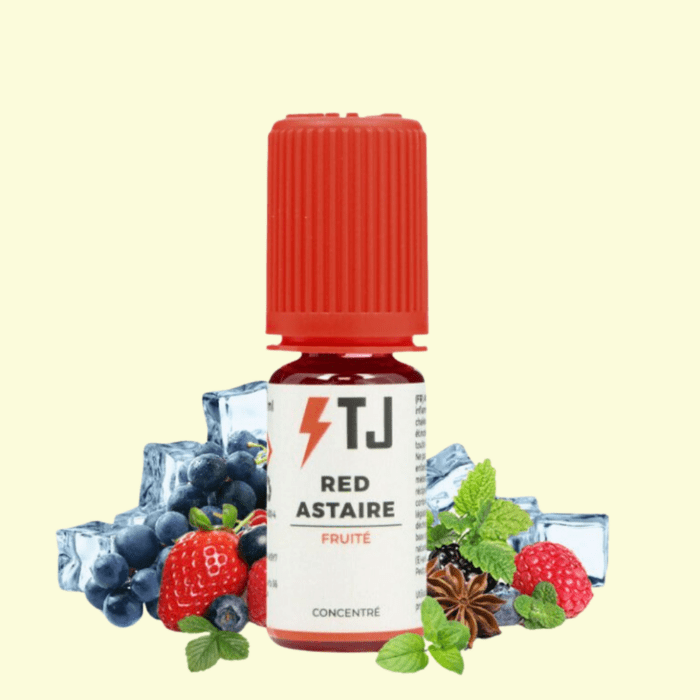 T-Juice - Red Astaire (Ľadové červené ovocie s anízom) 10ml Aróma