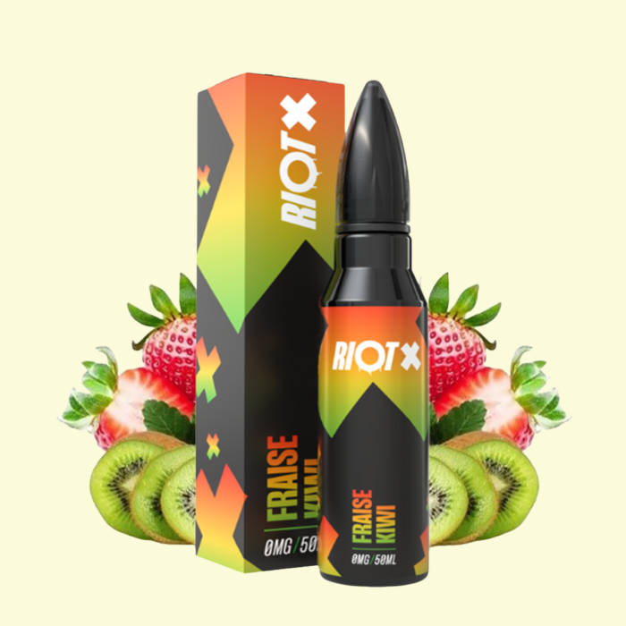 Riot X Shortfill - Strawberry Kiwi (Jahoda Kiwi) 50ml