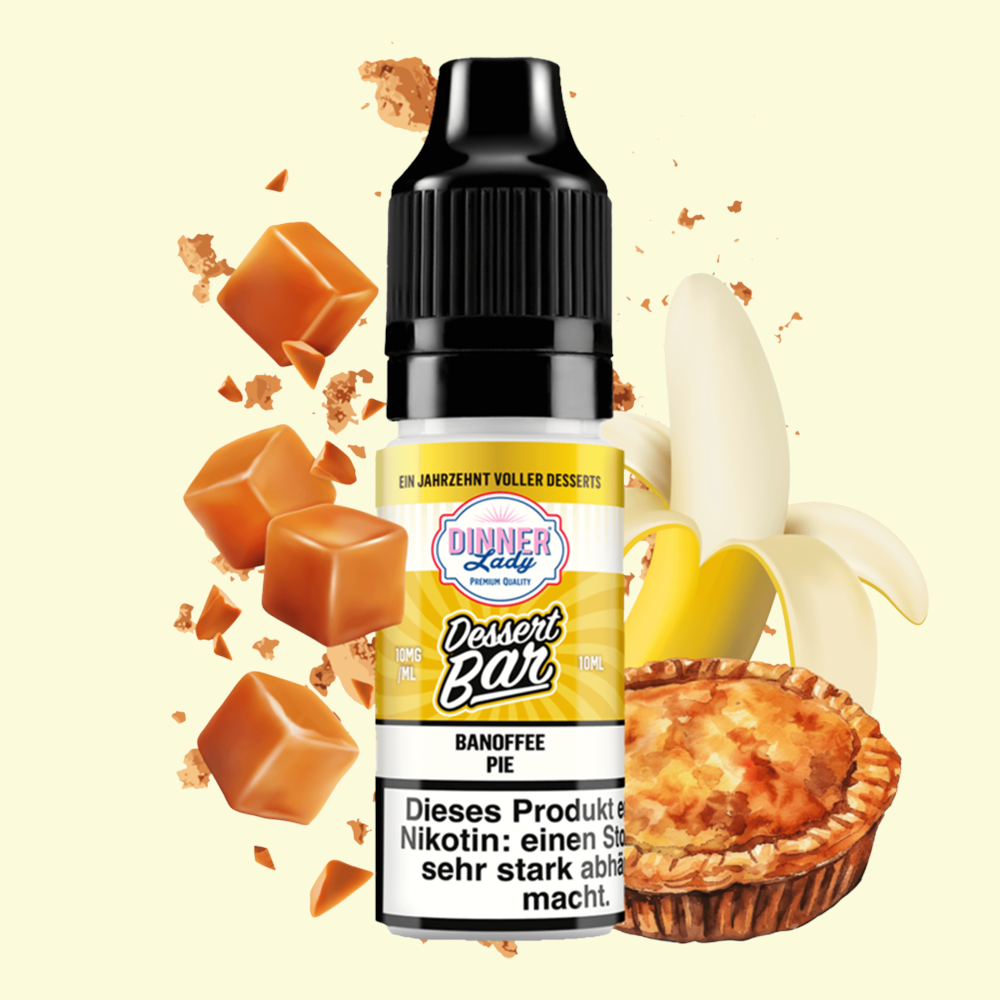 Banoffee Pie Desert Bar Dinner Lady 10ml