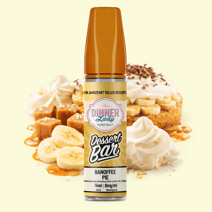 Dinner Lady - Banoffee Pie Shortfill (50ml)